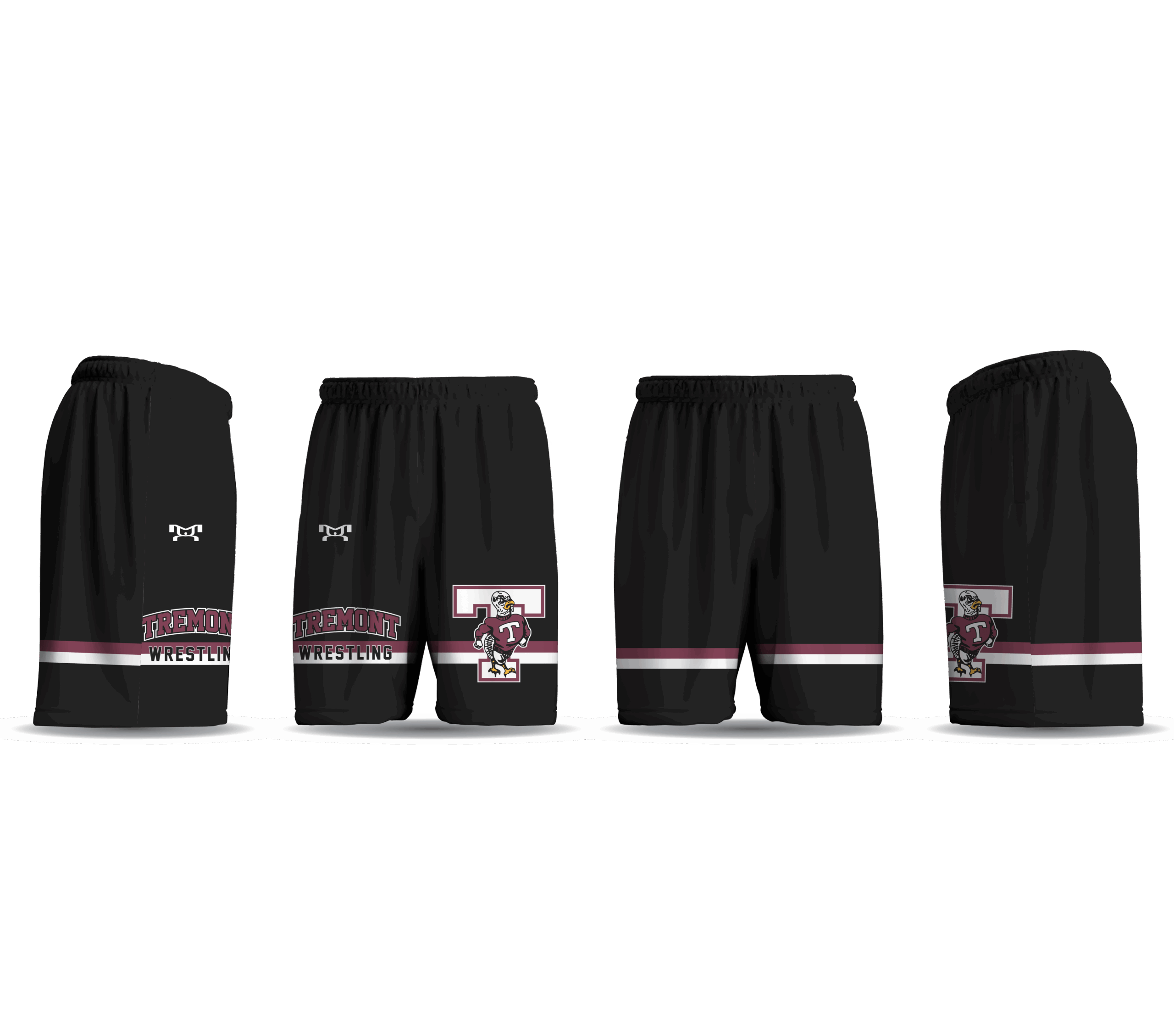 Tremont High School Wrestling Evolve Mesh Short
