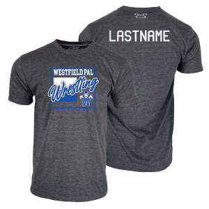 Westfield Youth Wrestling Custom Heat Press Short Sleeve T-Shirt 2026