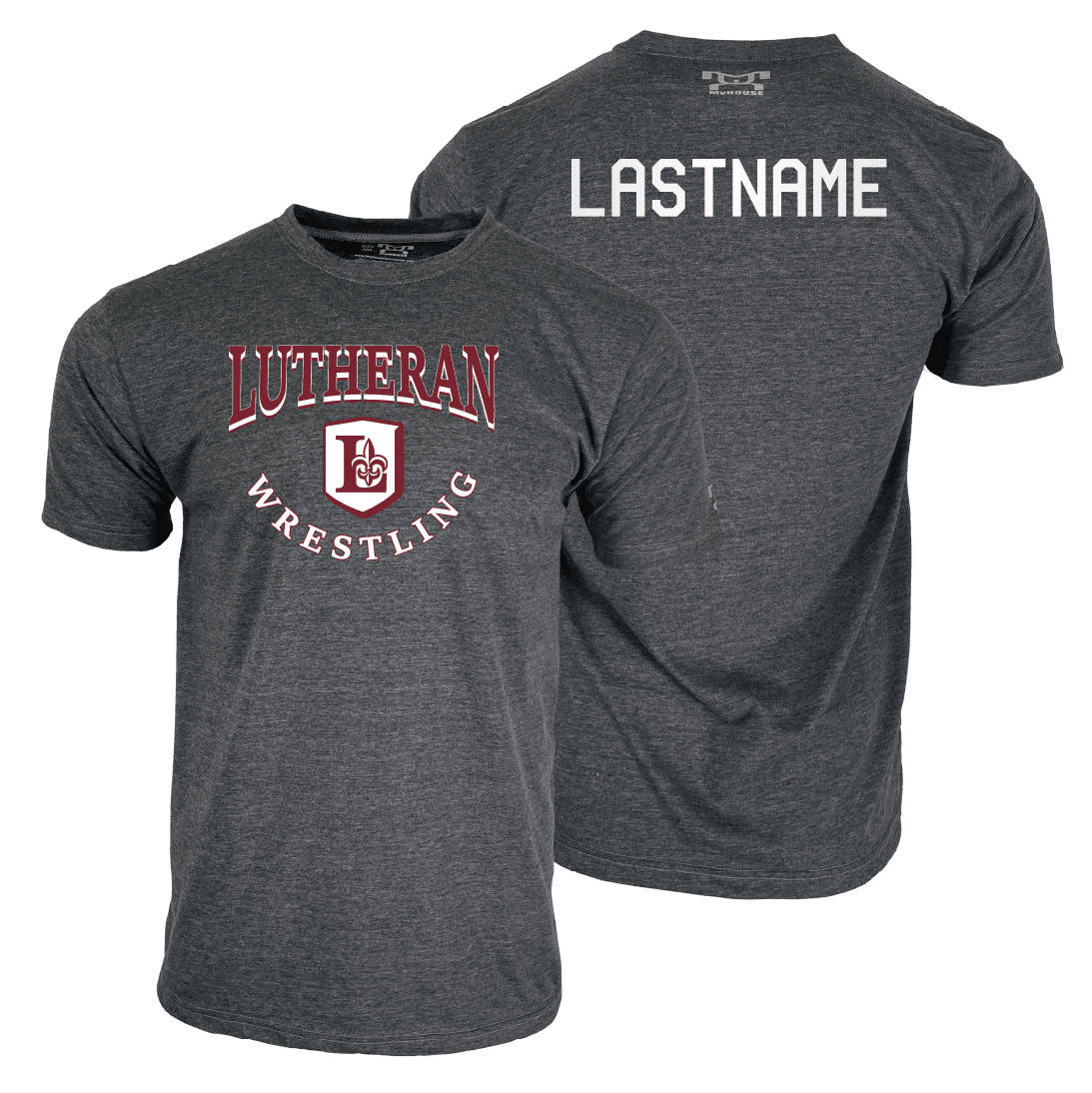 LUTHERAN HIGH SCHOOL Custom Heat Press Short Sleeve T-Shirt 2025