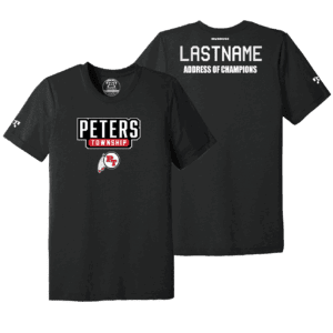 Peters Township Address Of Champions Heat Press T Shirt