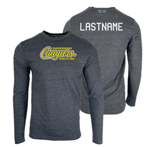 Parkersburg Youth Wrestling Custom Heat Press Long Sleeve T-Shirt