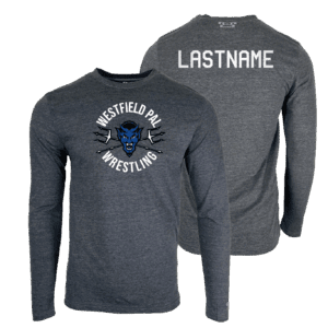 Westfield Youth Wrestling Custom Heat Press Long Sleeve T-Shirt