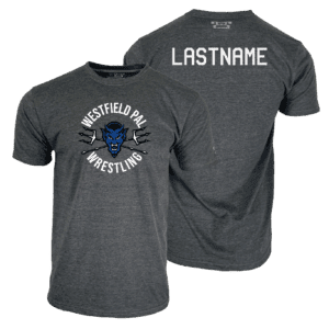 Westfield Youth Wrestling Custom Heat Press Short Sleeve T-Shirt