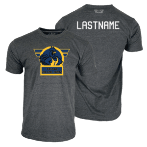 Team Blue Hen Custom Heat Press Short Sleeve T-Shirt