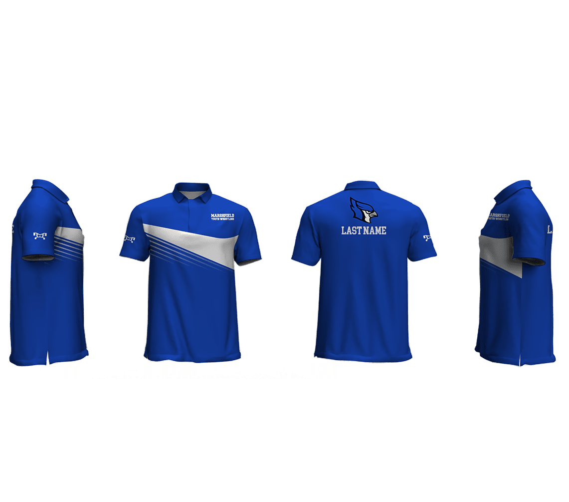 Marshfield Youth Men's Custom Polo 2025