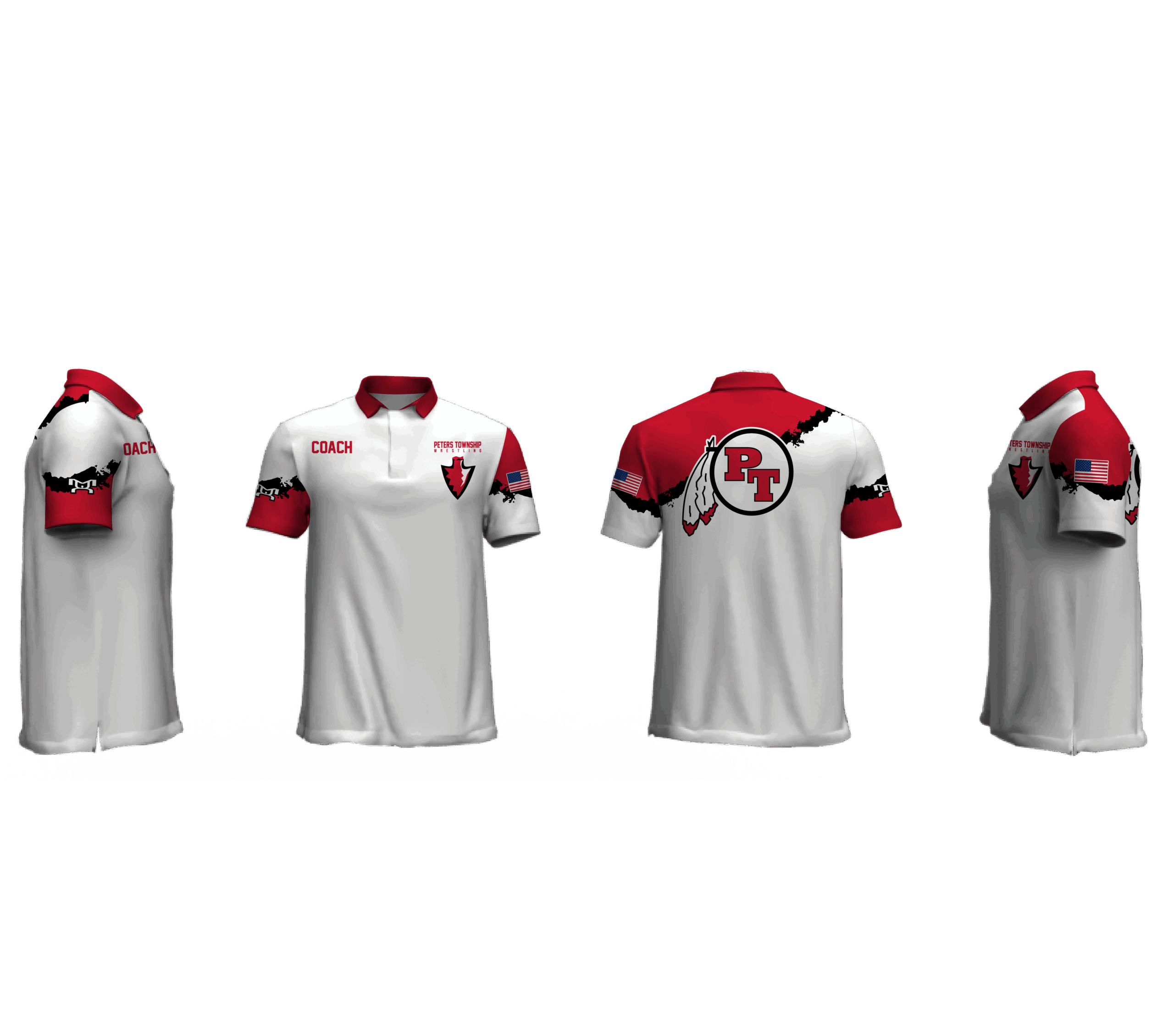 Peters Township Men's Custom Polo