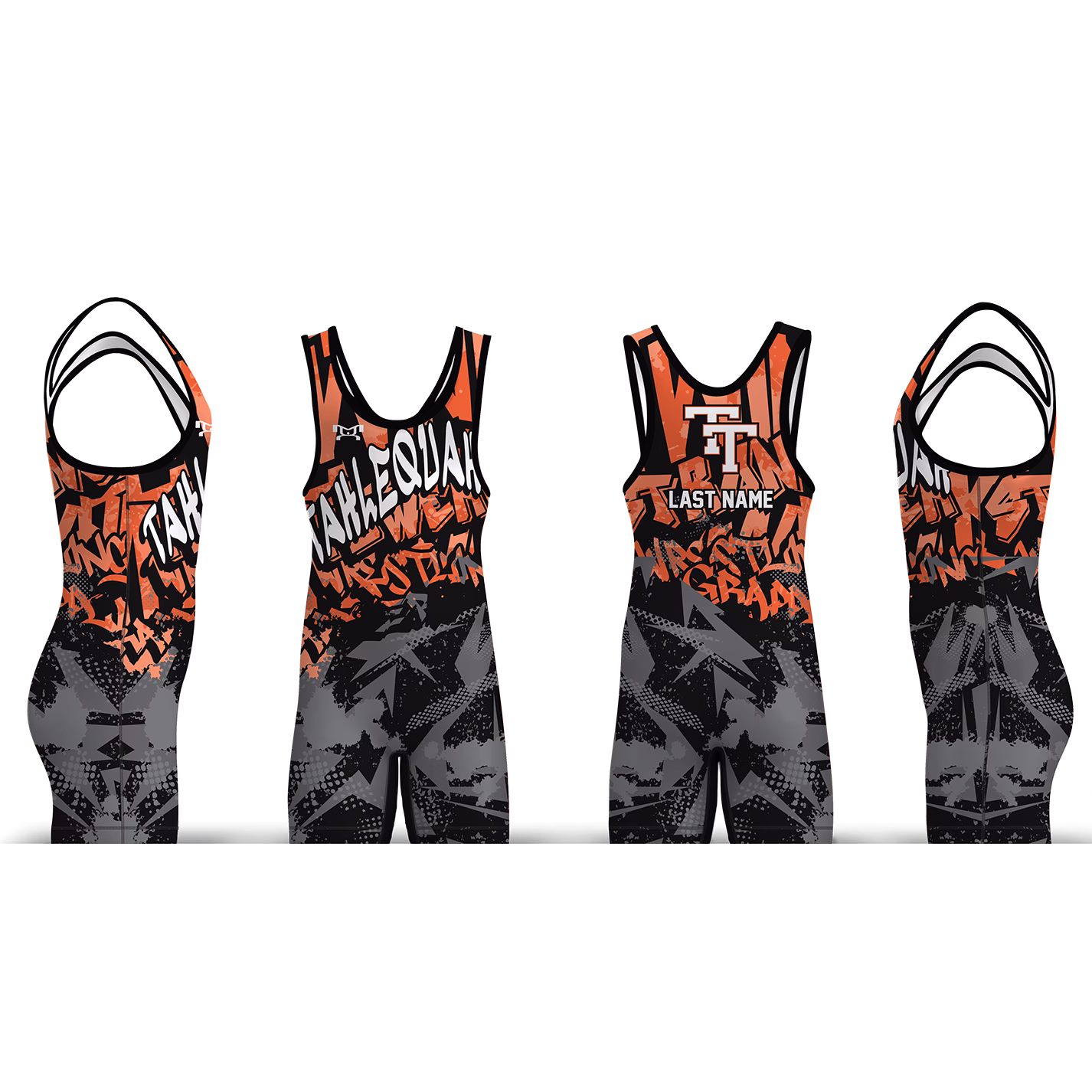 Tahlequah Wrestling Club GRAFFITI Men's Singlet 2025