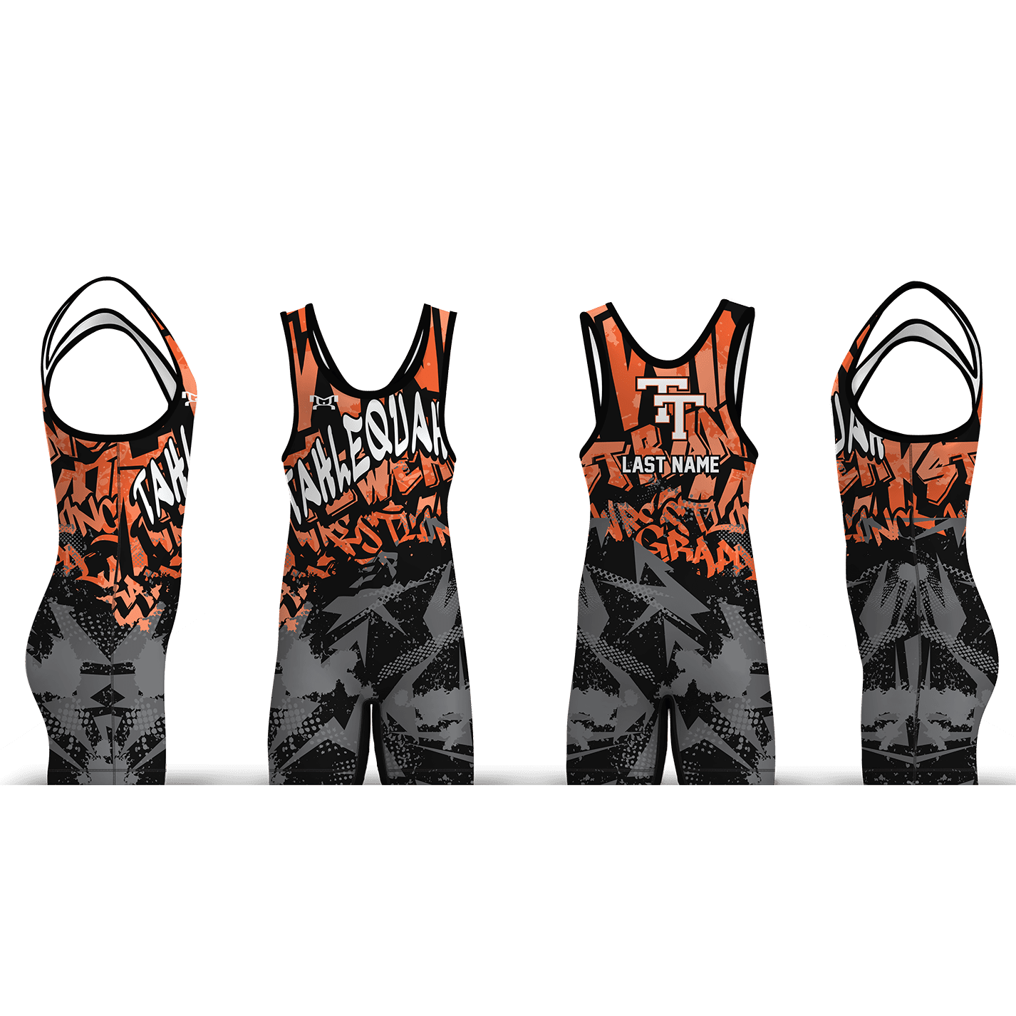 Tahlequah Wrestling Club GRAFFITI Men's Singlet 2025