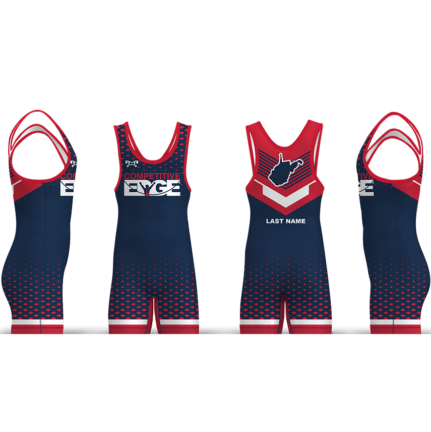 Competitive Edge Wrestling Club Men's Singlet