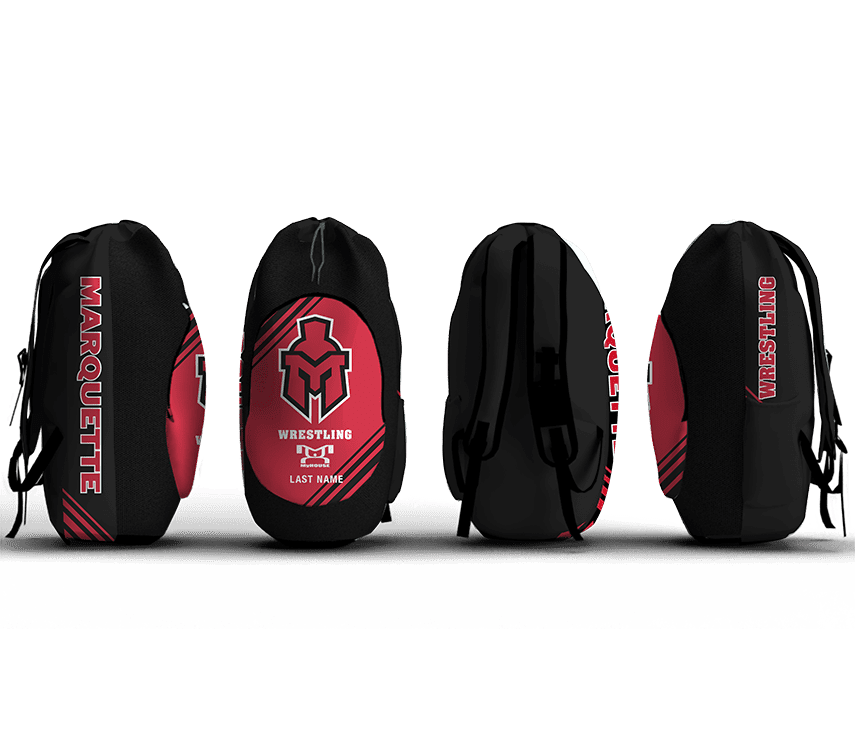 Marquette HS Sublimated Custom Gear Bag