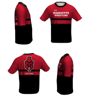 Marquette HS Loose Short Sleeve Dri-Fit