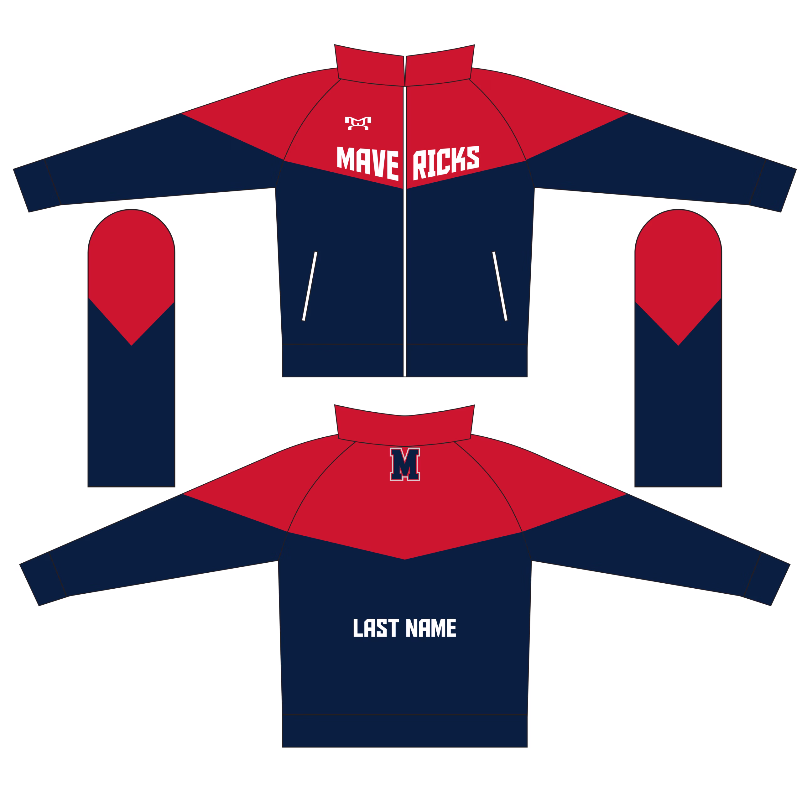 MAVERICKS WRESTLING Intrepid Full Zip