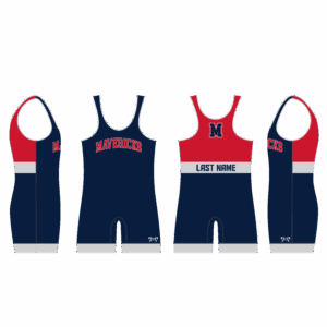 MAVERICKS WRESTLING Men's Singlet
