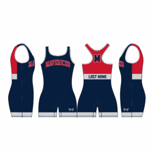 MAVERICKS WRESTLING Women's Racerback Singlet