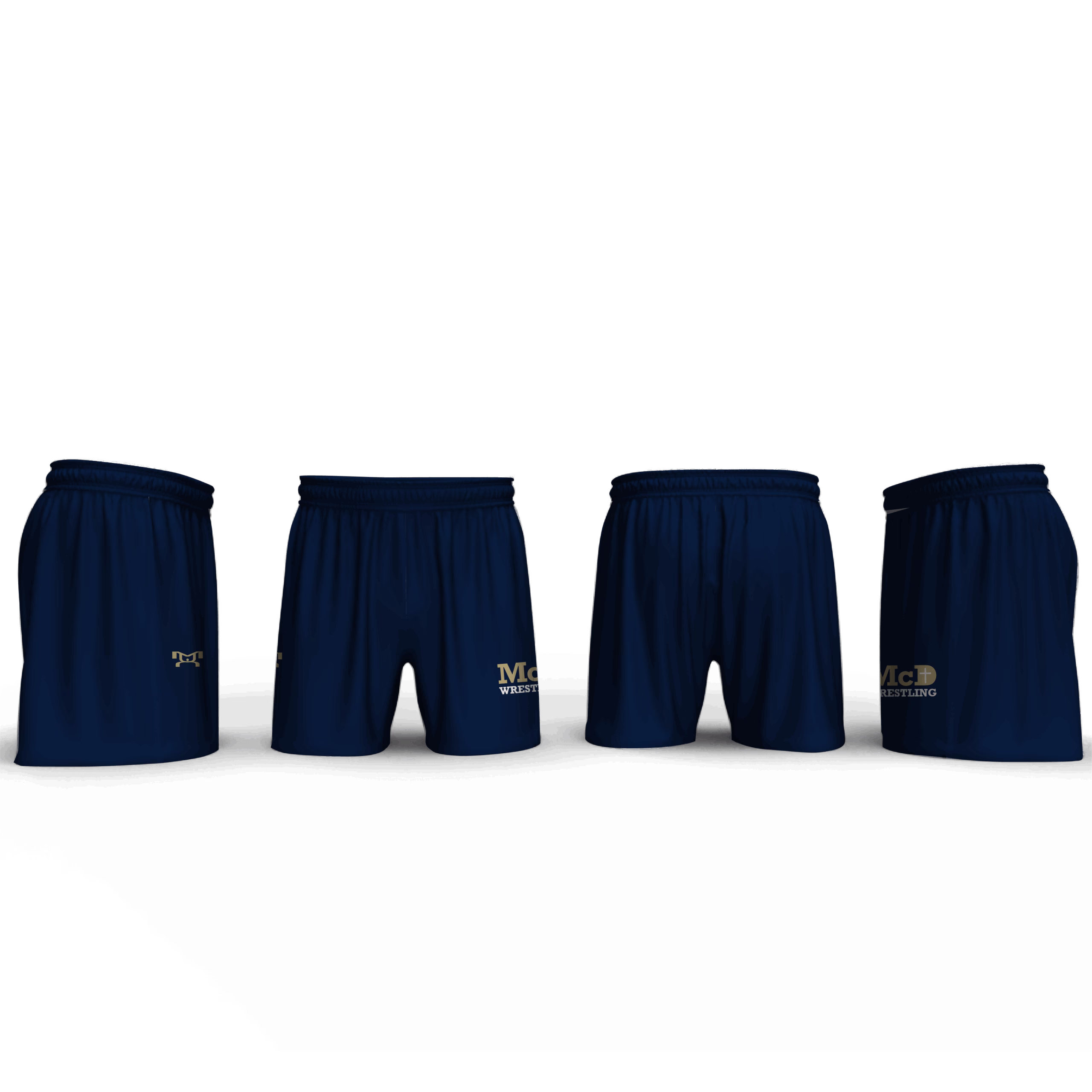 Bishop McDevitt High School NAVY Men's No Fly Front Short