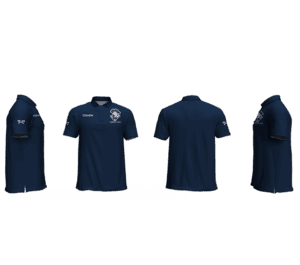 Patriots WC Parkersburg Navy Men's Custom Polo