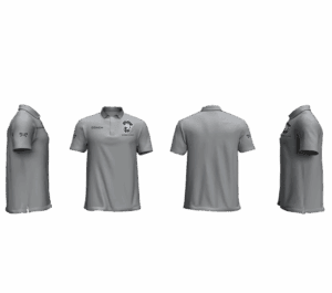 Patriots WC Parkersburg Grey Men's Custom Polo