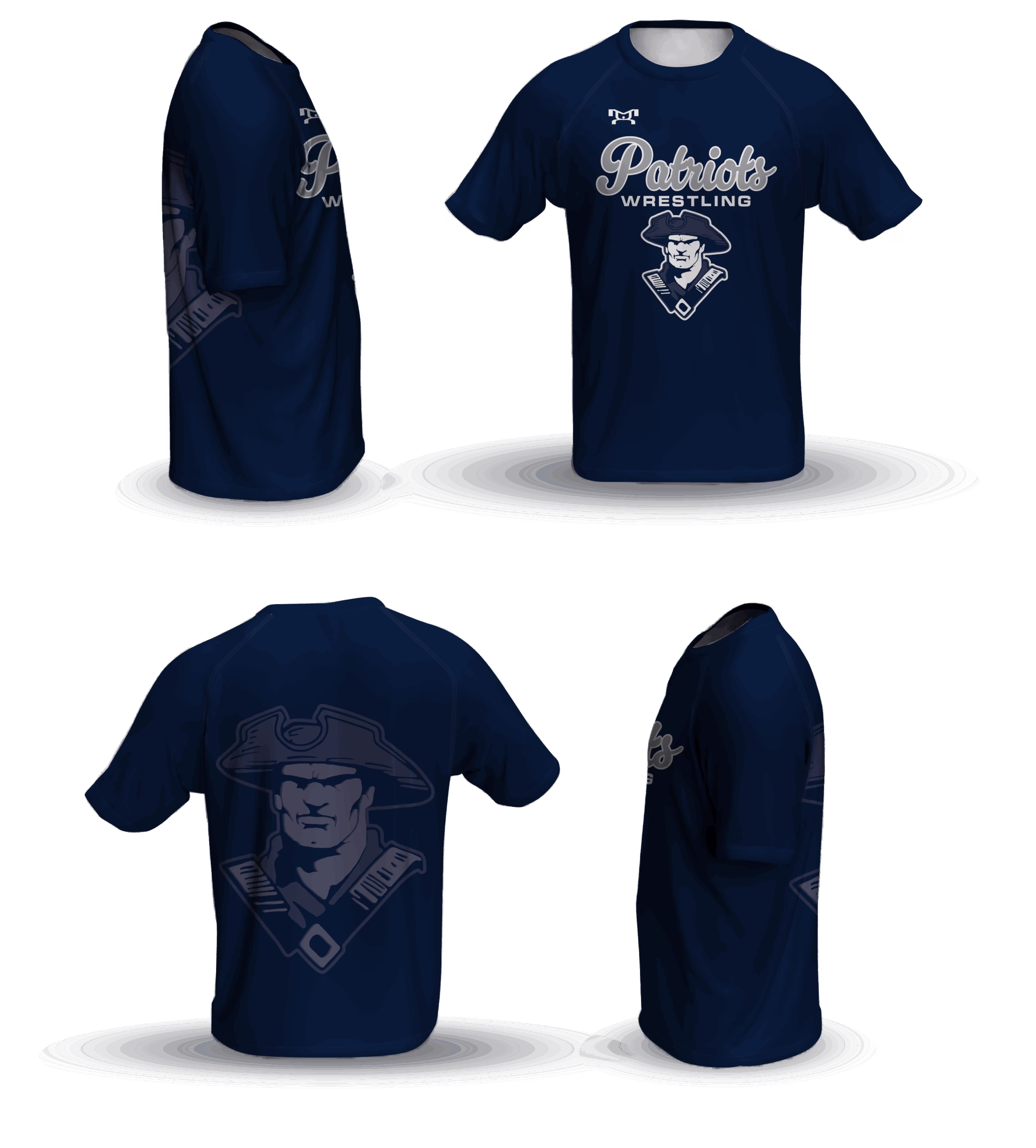 Patriots WC Parkersburg Loose Short Sleeve Dri-Fit