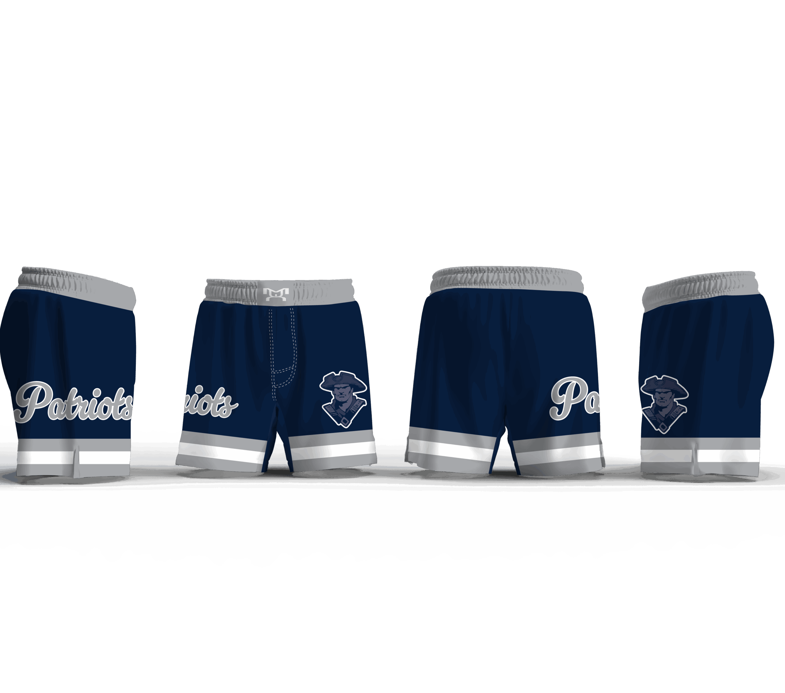 Patriots WC Parkersburg Men's 6" Fight Short