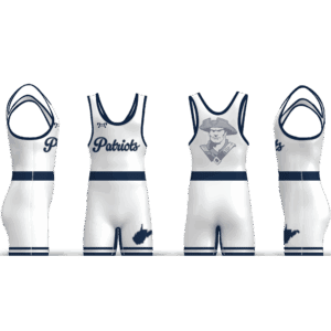 Patriots WC Parkersburg White Men's Singlet