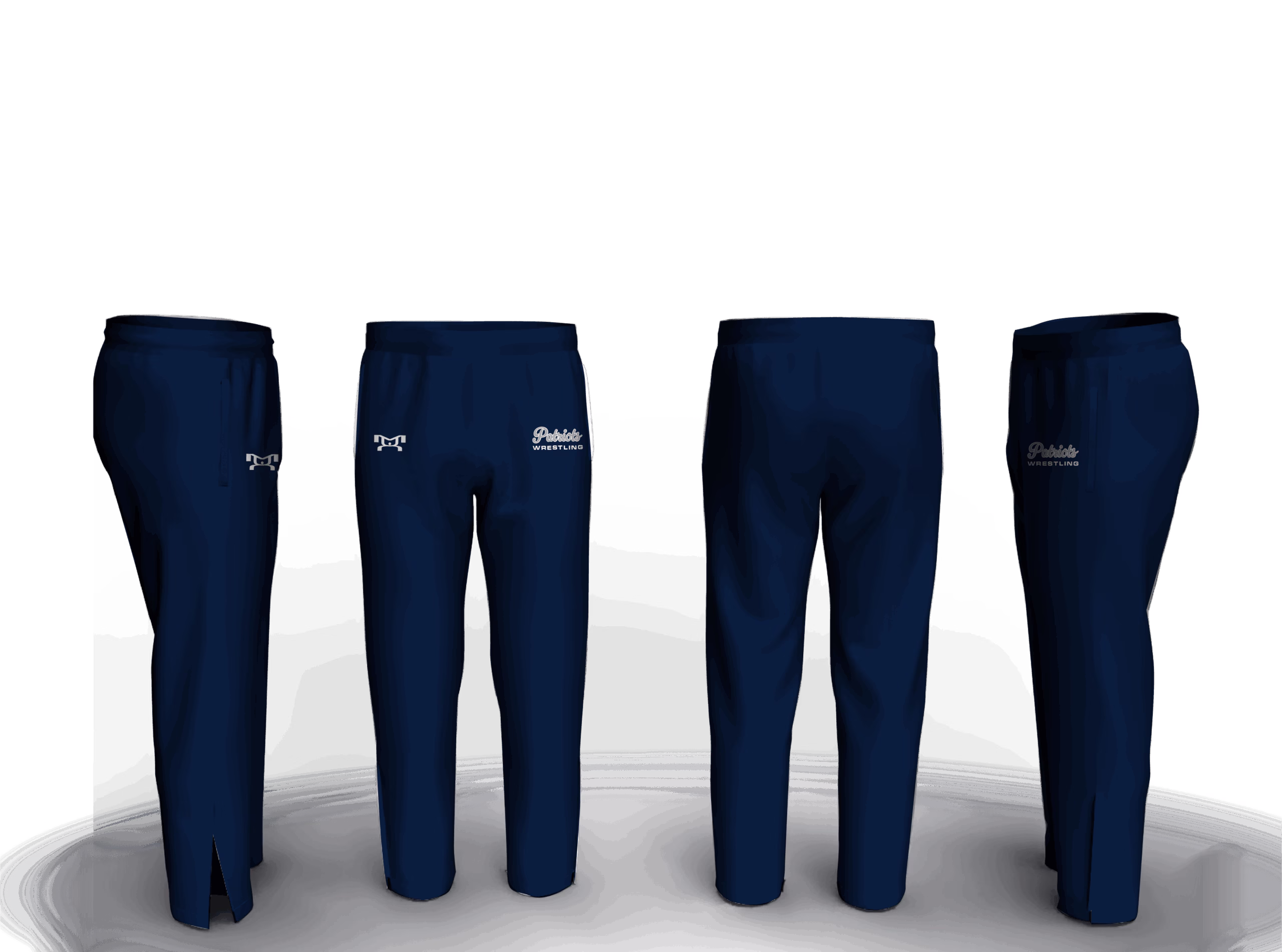Patriots WC Parkersburg Athletic Pant (Tapered/Zipper)