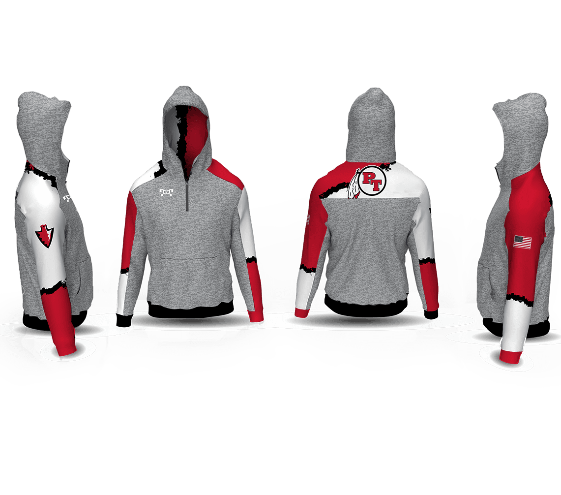 Peters Township Triumph Quarter Zip Hoodie