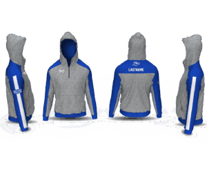 South Park High School Wrestling Triumph Quarter Zip Hoodie