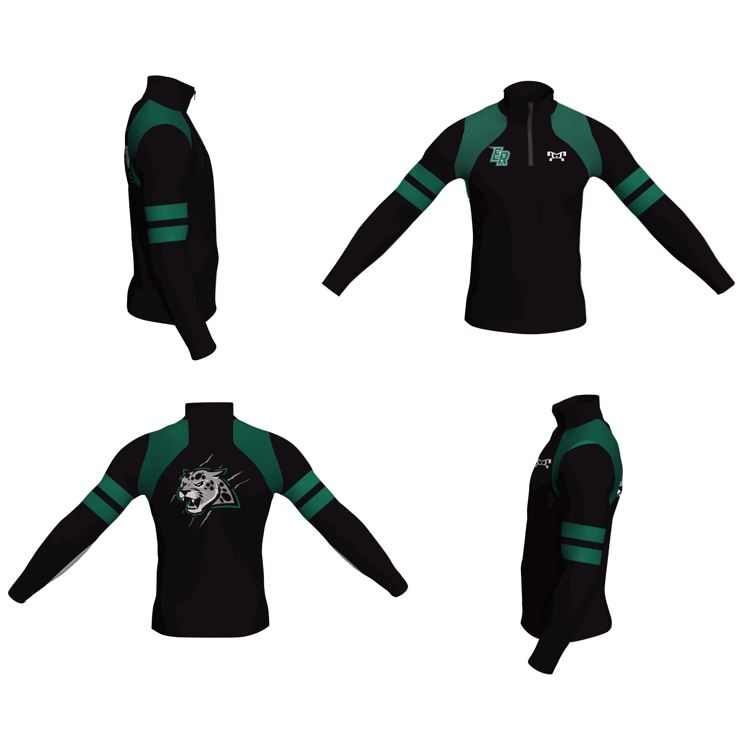 Emerald Ridge Men's Light-Weight Custom Quarter Zip