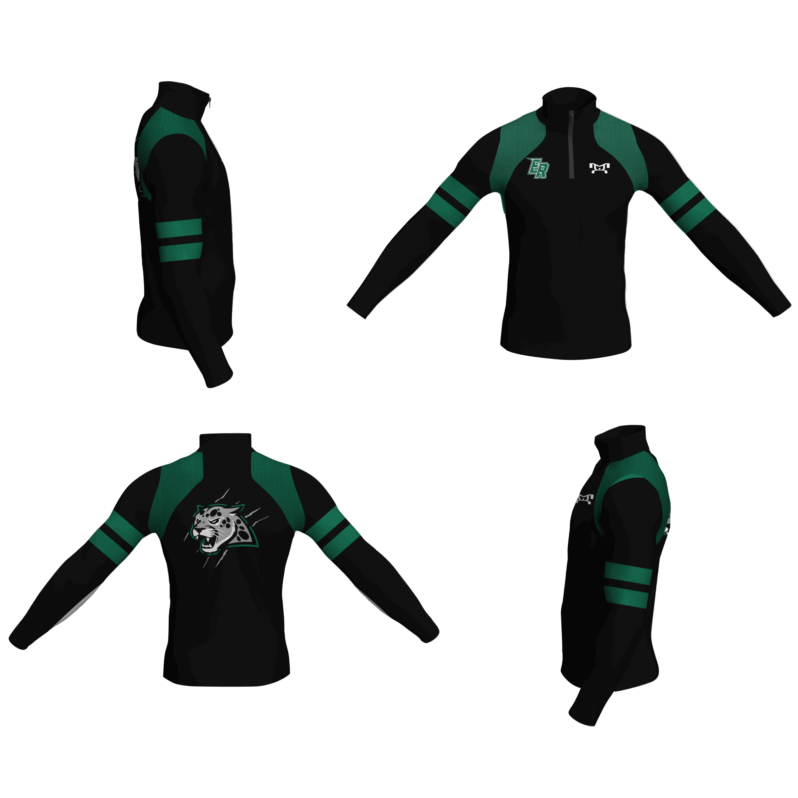 Emerald Ridge Men's Light-Weight Custom Quarter Zip