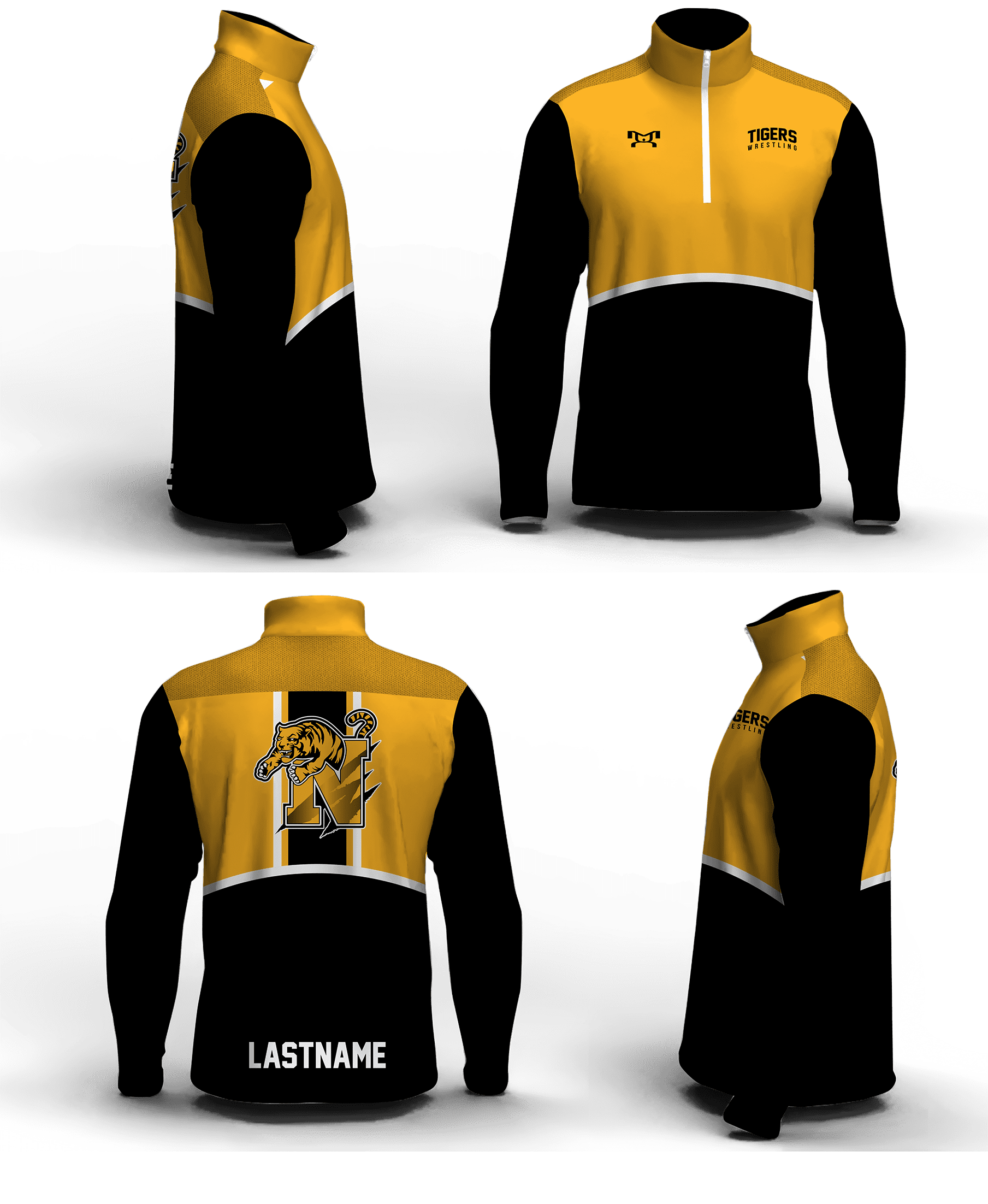 Northwestern Lehigh Youth Men's Mid-Weight Custom Quarter Zip