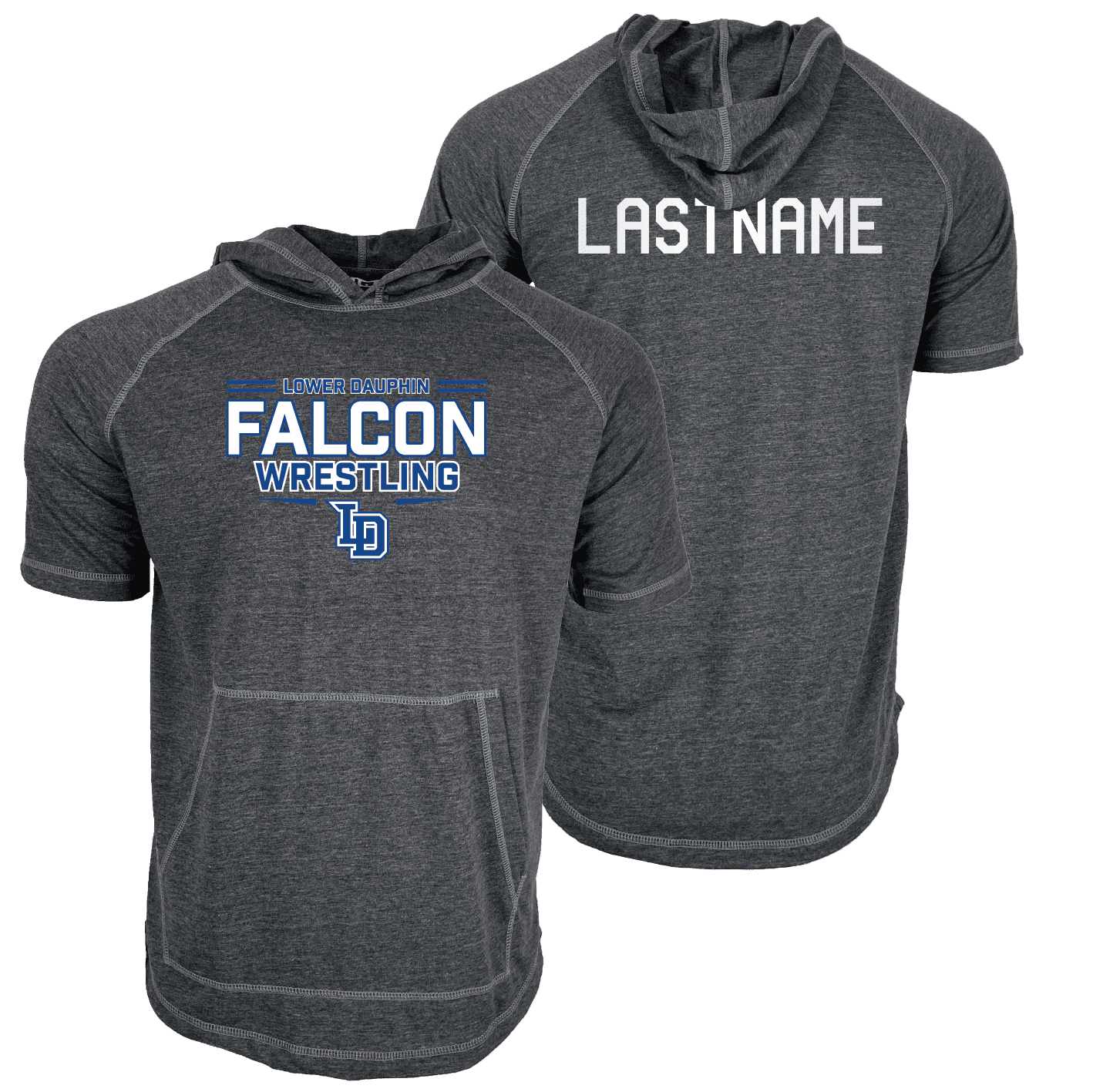 Lower Dauphin PA Custom Heat Press Short Sleeve Hoodie T-Shirt 2025