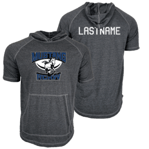 Rock Creek Wrestling Custom Heat Press Short Sleeve Hoodie T-Shirt