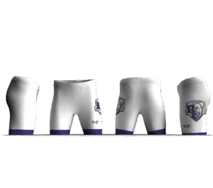 Rancho Cucamonga White Men's Compression Shorts 2025