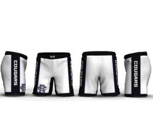 Rancho Cucamonga White 2025 Men's 9" Fight Short