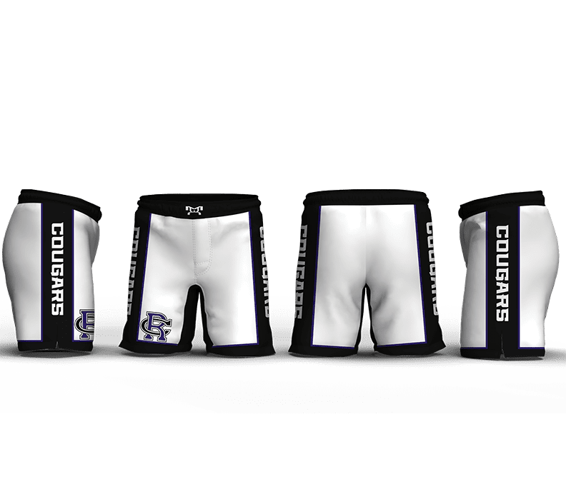 Rancho Cucamonga White 2025 Men's 9" Fight Short