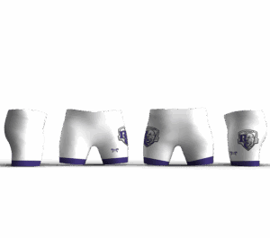 Rancho Cucamonga white Women's Compression Shorts 2025
