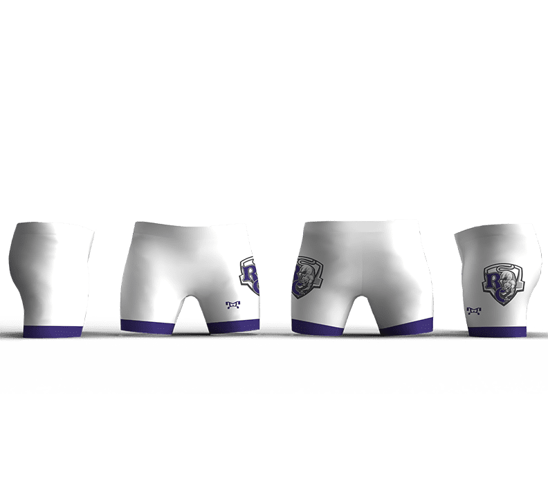 Rancho Cucamonga white Women's Compression Shorts 2025