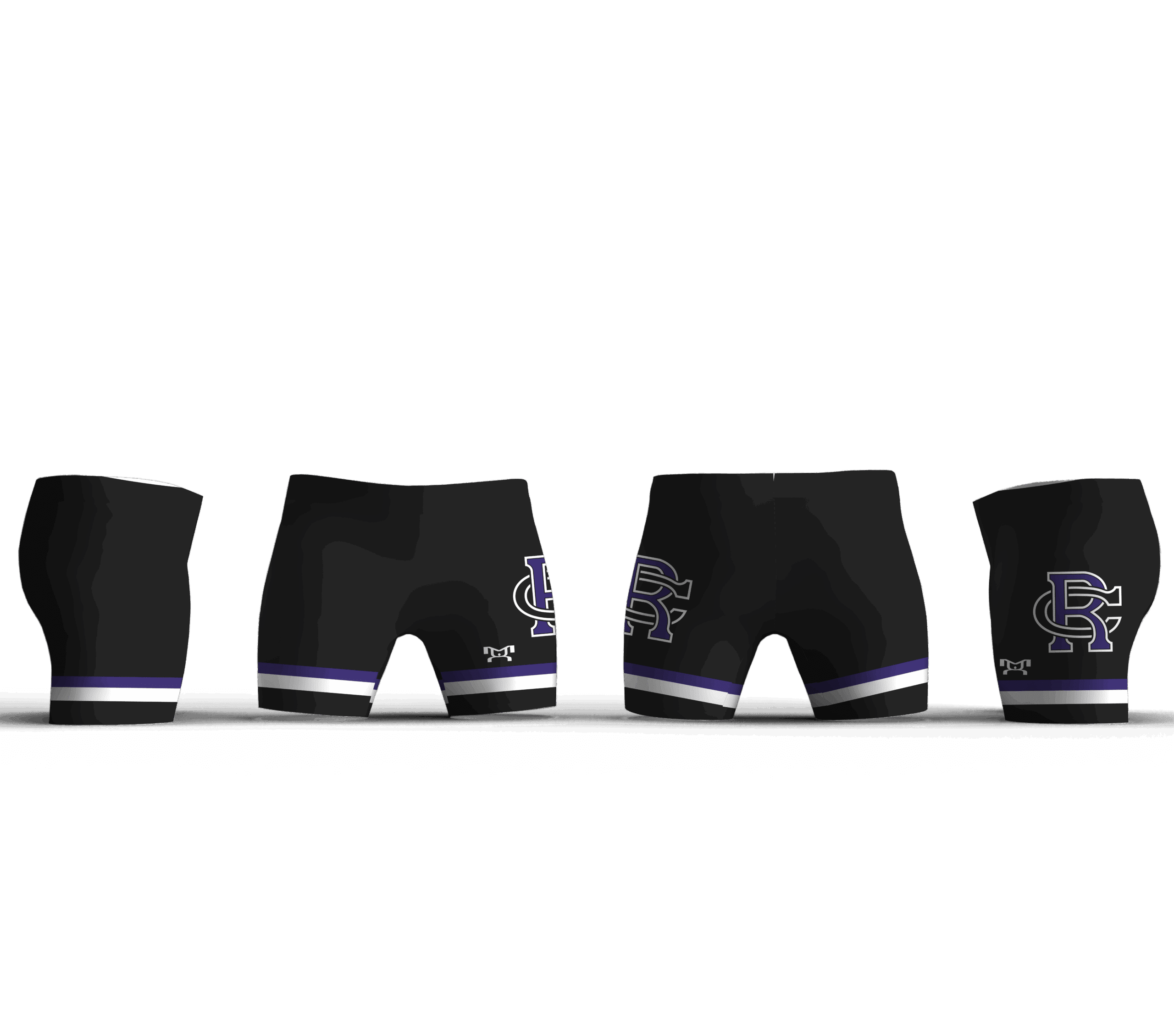 Rancho Cucamonga Black Women's Compression Shorts 2025