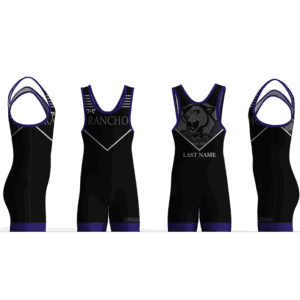 Rancho Cucamonga Black Men's Singlet 2025