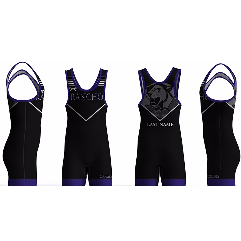 Rancho Cucamonga Black Men's Singlet 2025