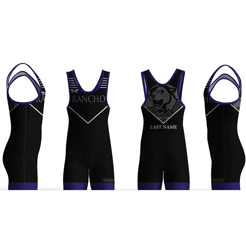 Rancho Cucamonga Black Men's Singlet 2025