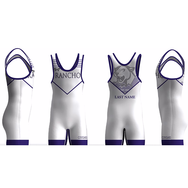 Rancho Cucamonga WHITE 2025 Men's Singlet