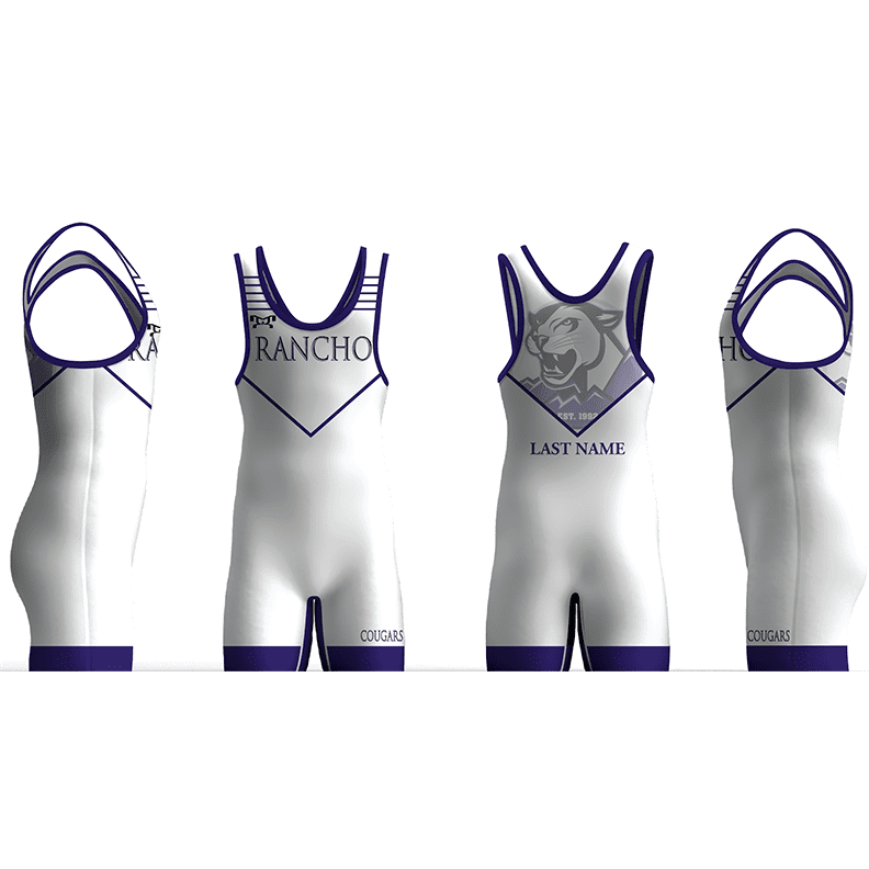 Rancho Cucamonga WHITE 2025 Men's Singlet