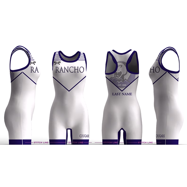 Rancho Cucamonga WHITE 2025 Women's Racerback Singlet
