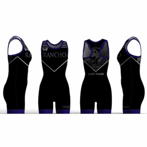 Rancho Cucamonga Black 2025 Women's Racerback Singlet