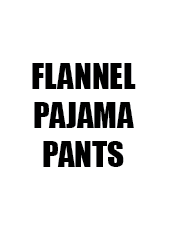 Poly Fleece Pajama Pants