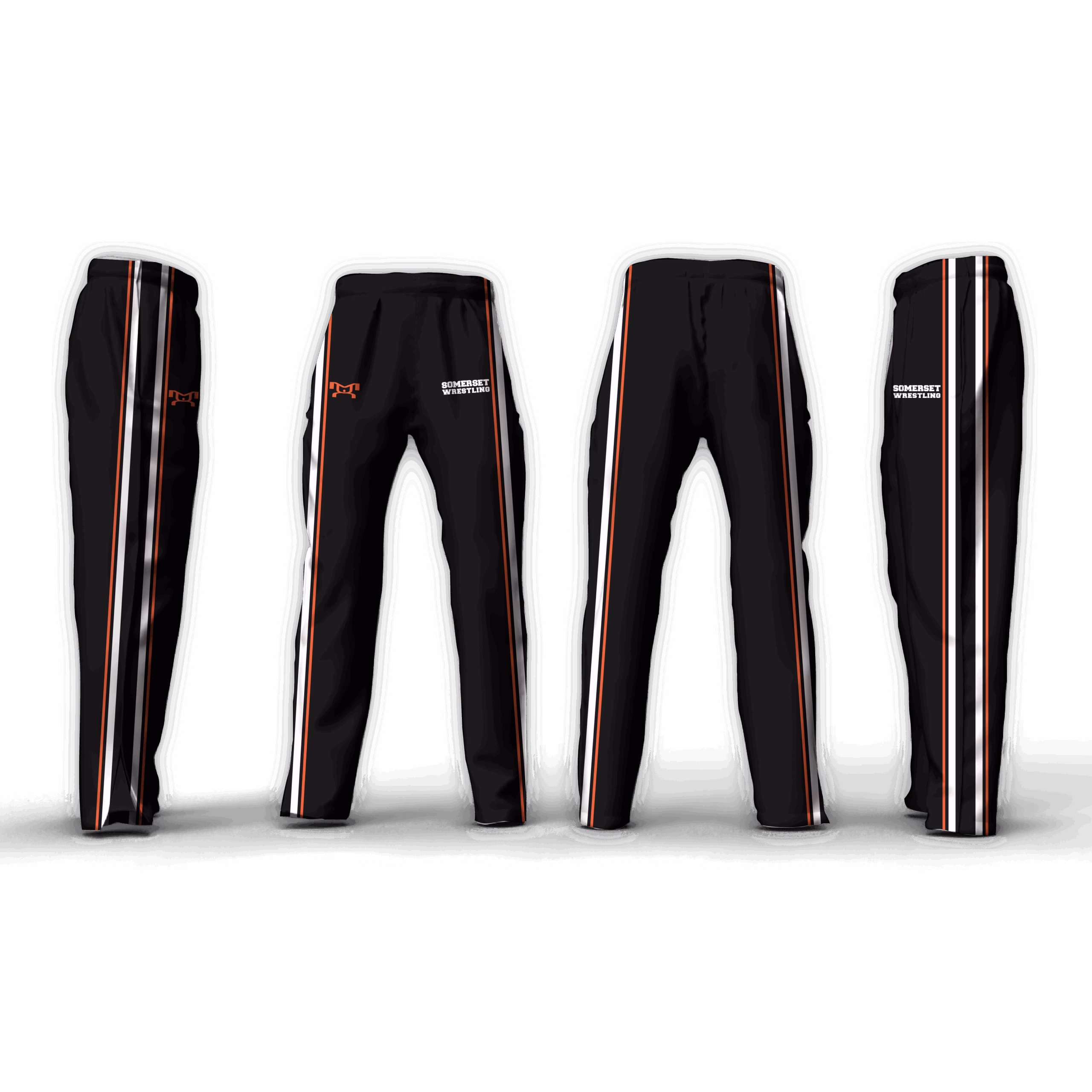 Somerset Wrestling PA 15501 Athletic Pant (Tapered/Zipper)
