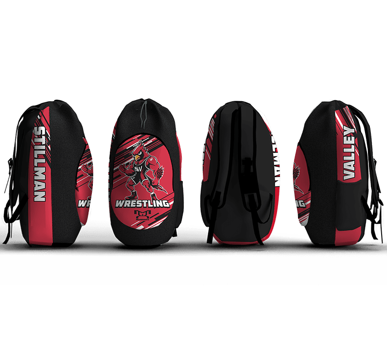 Stillman Valley Wrestling Club Sublimated Custom Gear Bag