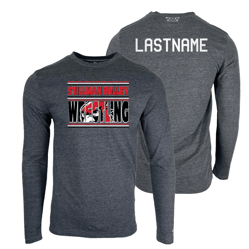 Stillman Valley Wrestling Club Custom Heat Press Long Sleeve T-Shirt