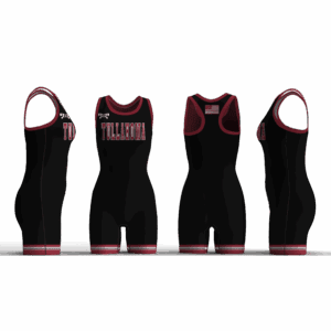Tullahoma Wrestling Black Women's Racerback Singlet
